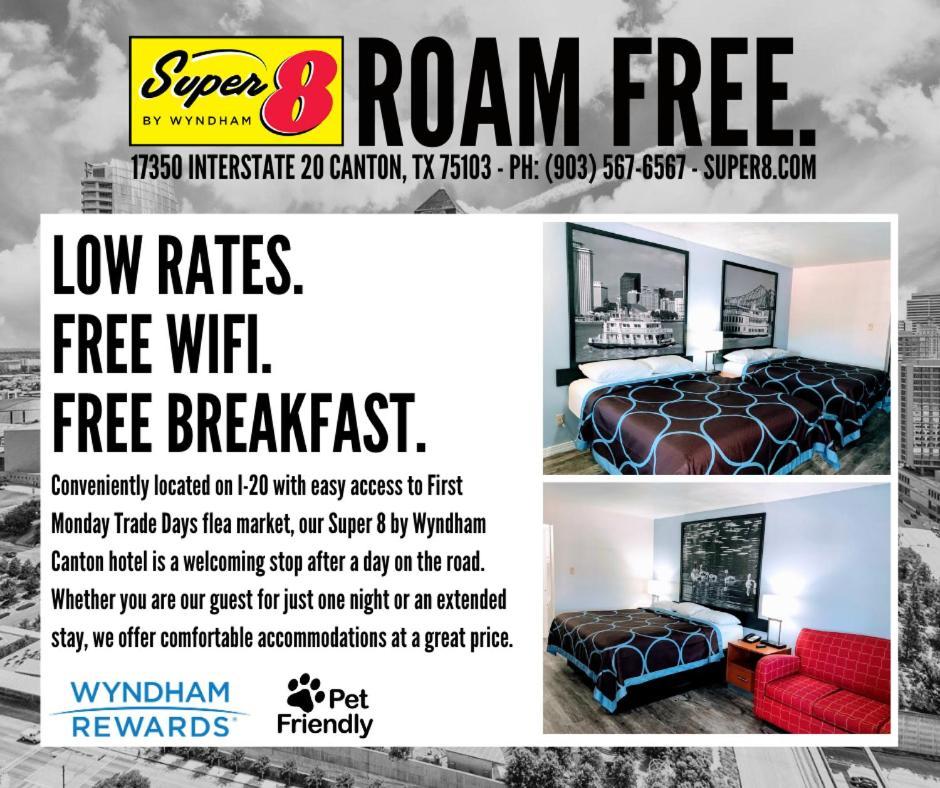 Super 8 By Wyndham - Canton, Texas Bagian luar foto